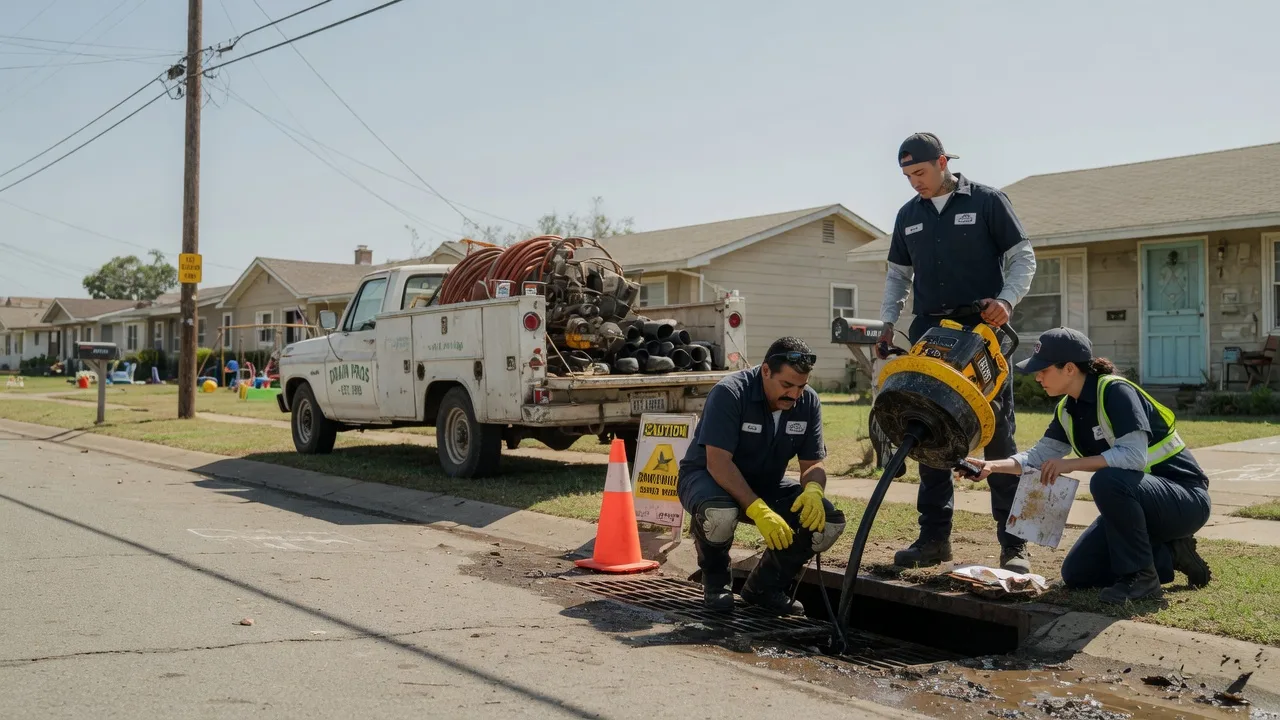 Drain Cleaning in New Summerfield, TX near me